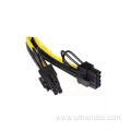 GPU Video Card PCI-E/VGA Splitter Hub Power Cable